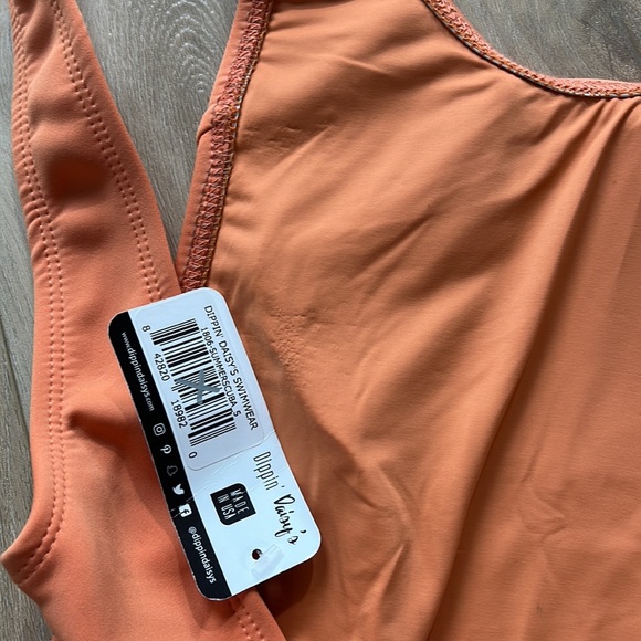 Dippin Daisys Scuba Orange One Piece - Picture 5 of 9